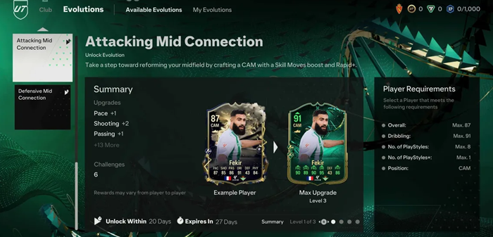 FIFA 24: EA FC 24 Attacking Mid Connection Evolution Guide
