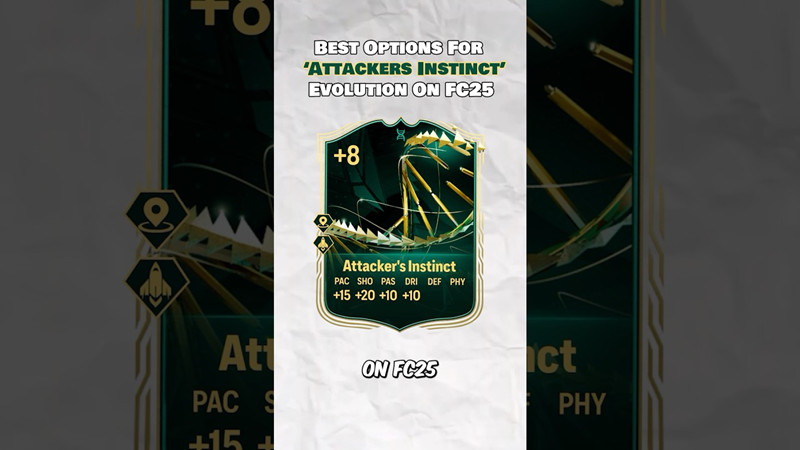 FC 25: EA FC 25 Attacker Instinct Evo Evolution Objectives