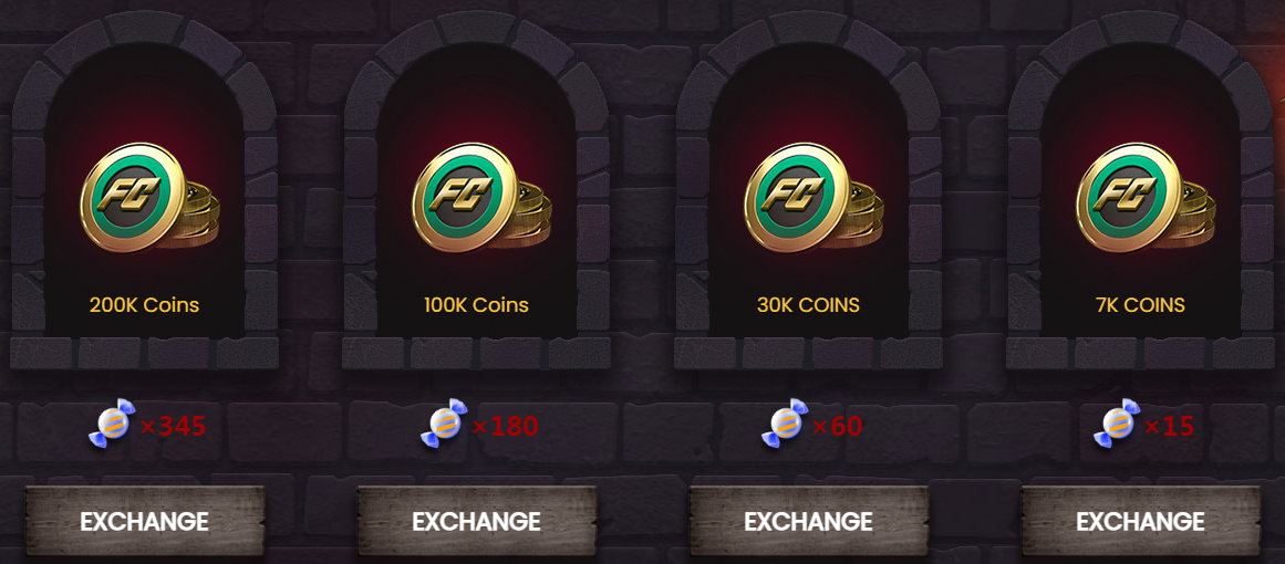 Halloween Coins Exchange